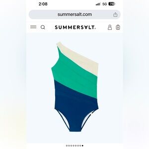 Summersault Sidestroke One Piece classic size 12